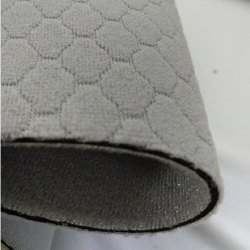 4 yards sbr diving cloth elastic hook and loop terry cloth jacquard knitted single-sided composite rubber cloth wholesale