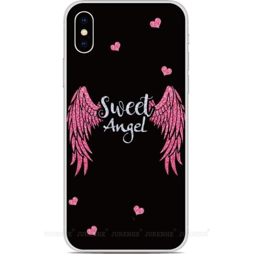 Angel Wings Cover For ZTE Blade V2020 Libero S10 A3 A5 A7 2020 L8 2019 Axon 10 11 Pro 5G V9 V10 Vita A7s 20 Smart Phone Case