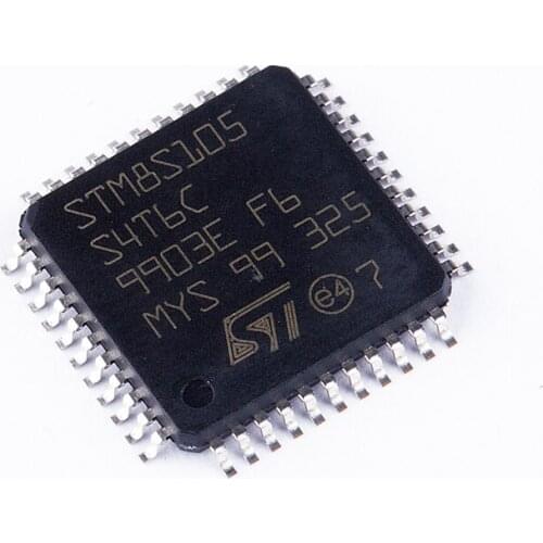 Patch STM8S105S4T6C chip microcontroller 8 STM8S 16 k flash LQFP 44