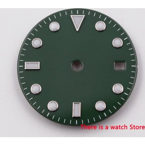 28.5mm watch dials fit ETA 2836 2824 Mingzhu dg2813,DG3804 movement mens watch Watch Accessories