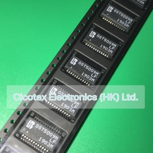 5pcs/lot GST5009MLF SOP24 GST5009M LF GST 5009 MLF 1000 BASE -T MAGNETICS MODULES GST5009M-LF