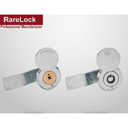 Cabinet Cam Lock with Cap 2 Tubular Cross Keys for Outside Box Door Mailbox Industrial Hardware Rarelock LK1002 ff