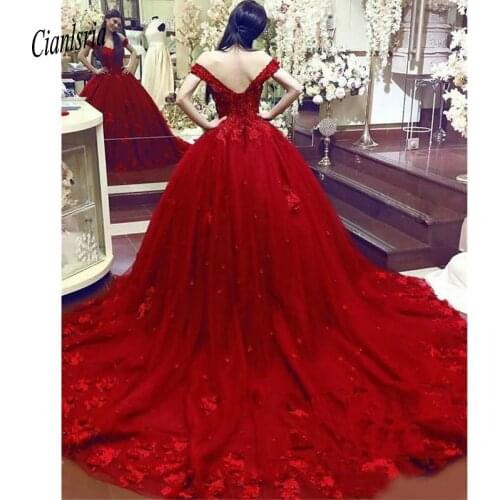 Sweet 16 Quinceanera Dress Ball Gown Lace 3D Floral Appliques Beaded Masquerade Puffy Long Prom Party Formal Wear Vestidos