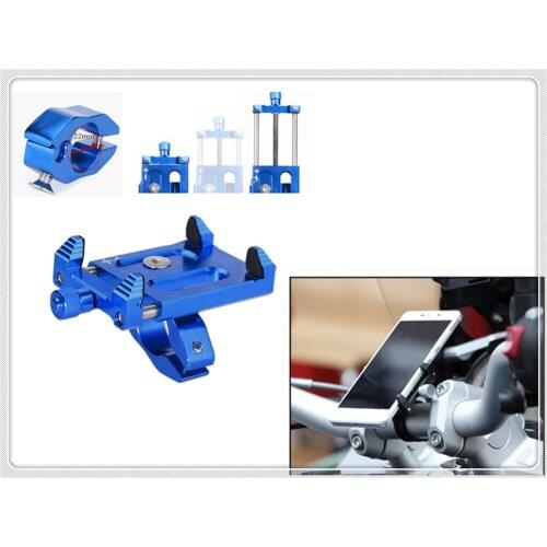 Motorcycle shape smart phone bracket navigation aluminum alloy for YAMAHA XV 950 RACER TDM 900 MT-125 MT125 MT-01 V-MAX