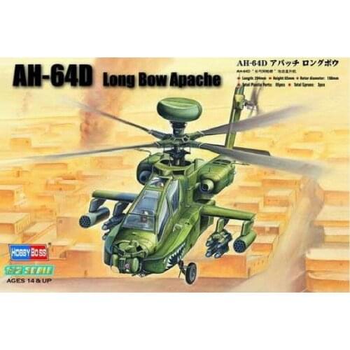 Hobbyboss Model Kit 87219 1/72 AH-64D Apache Longbow