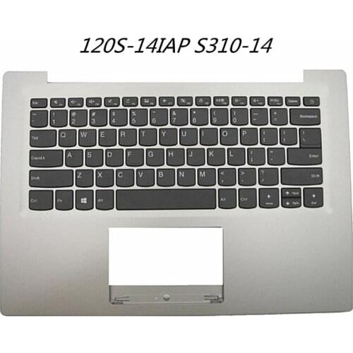 95% New Palmrest Upper Cover with English Keyboard Topcase For Lenovo Ideapad 120S-14IAP S310-14