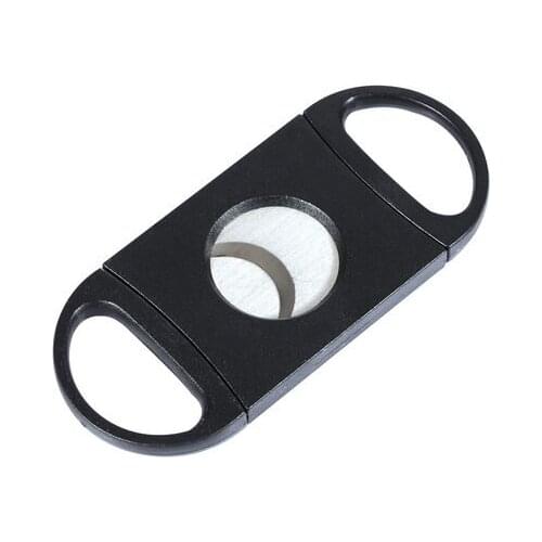 Cigar scissors stainless steel knife handle portable entry-level cigar pliers opening tool cigar cutter