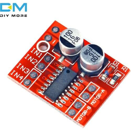 L298N L9110 L298 1.5A 2.5A 2 Way DC Motor Driver Drive Board Module PWM Speed Dual H-Bridge Stepper Low on-resistance MOS Switch