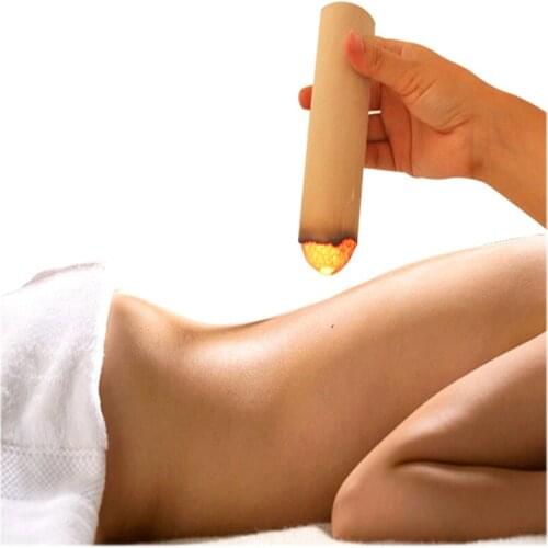 SHARE HO Thunder Fire Moxa Roll Carthamus Tinctorius L Moxibustion Health Care Heat Therapy For Women Gynecology Chinese Moxa