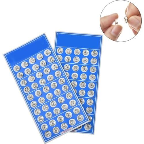 50pcs/set Black Silver Snap Buttons Metal Fasteners Press Button Stainless Steel Stud Sewing Accessories Buttons Scrapbooking
