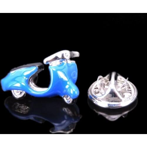 Blue battery car Brooch new fashion jewelry mens and womens wedding shirt clothing scarf suit LAPEL BADGE PIN gift