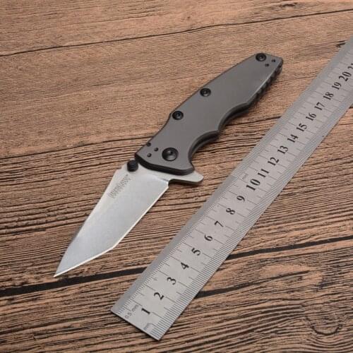 Kershaw 3920 Folding pocket outdoor camping Knife 8cr13mov blade all steel titanium handle hunting survival tactical EDC tools