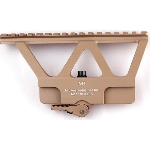 Tactical Side Rail Mount Quick Detach AK Scope Mount Base Picatinny For AK