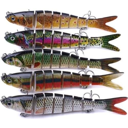Fishing Lures Sinking Wobblers Multi Jointed Swimbait Lure Bionic Hard Baits Fishing Tackle