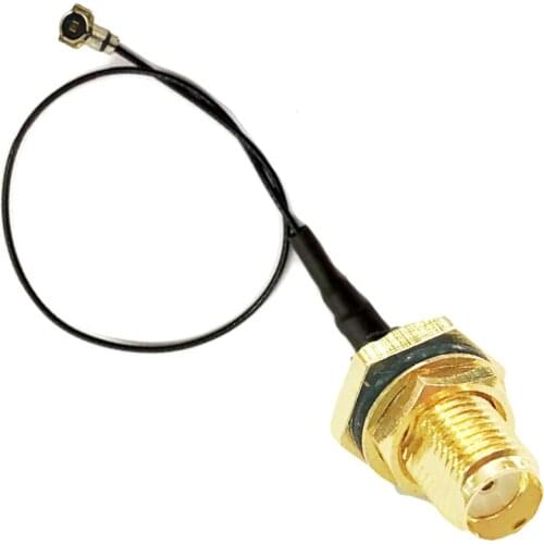 10pcs MHF4 IPX U.FL IPEX to Waterproof SMA O-ring Female Bulkhead RF pigtail WIFI PCI Antenna 0.81mm cable 10/15/20/30cm