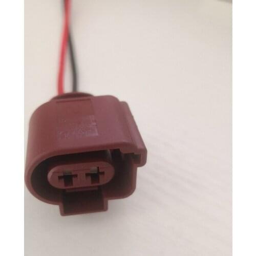 2 Pin/Way Solenoid Valve Exhaust Turbocharger Plug Connector Wire Harness Cable 1717692-2 For VW PASSAT CC 3B0 973 722 A