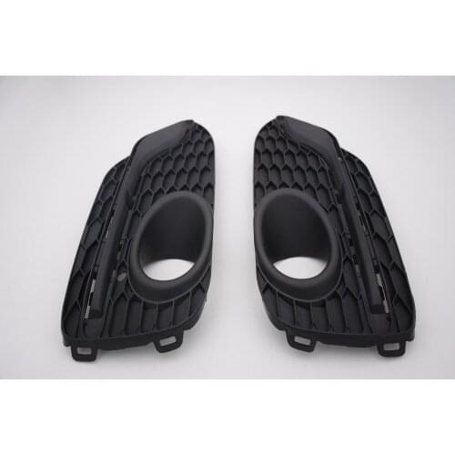 2 Pcs/Pair Black Right Left Fog Light Lamp Cover Grille for HONDA ACCORD CROSSTOUR 2013-2018