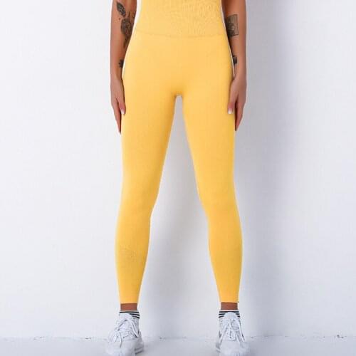 2021 Hot Sale Jogging Tight Yoga Pants Breathable Quick Drying High Waist