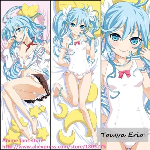 Anime Denpa Onna to Seishun Otoko Touwa Erio Cute Japanese Pillowcase Pillow Case Cover decorative Hugging Body Bedding