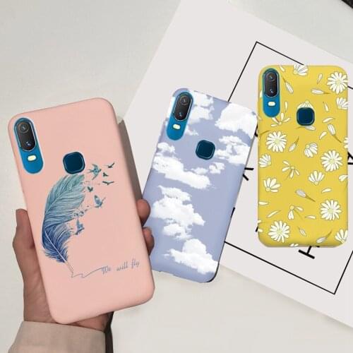 Phone Case For VIVO Y11 Cover 1906 1906_20 Macaroon Silicone Back Case For Vivo Y11 2019 Y 11 Soft TPU Fundas Cute Bumper Shell