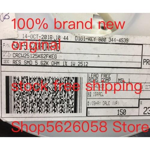 CRCW25125K62FKEG SMD 100% new original freeshipping STOCK 50PCS-3000PCS/LOT