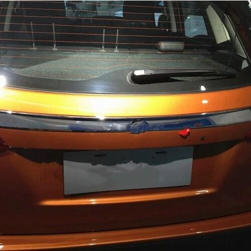 For Suzuki Vitara 2016-2018 ABS Chrome car Rear back bumper car styling trim frame car Accessories 1pcs