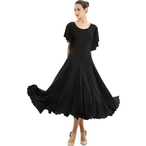 Draped Maxi Ballroom Dress with Ruffles 226-671