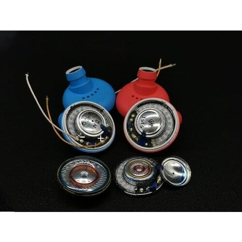 Dual Dynamic Diaphragm Speaker Unit 15mm + 7mm DIY Earphones Drivers 2pcs