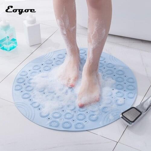 Eogoe Round Rugs In The Bathroom