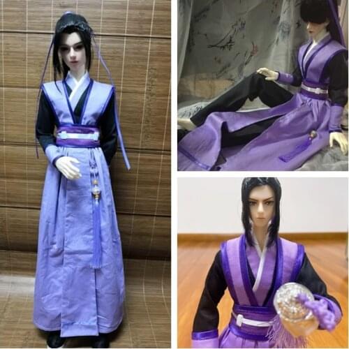 30cm Figure Doll 1/6 1/4 1/3 BJD Clothes Accessories Ancient Costume Hanfu Samurai Suit For BJD/SD YOSD 80cm Strong Uncle A0784