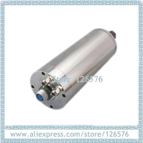 GDZ-100-4.5 Water cooled 4.5KW spindle motor AC220V 100mm 24000RPM