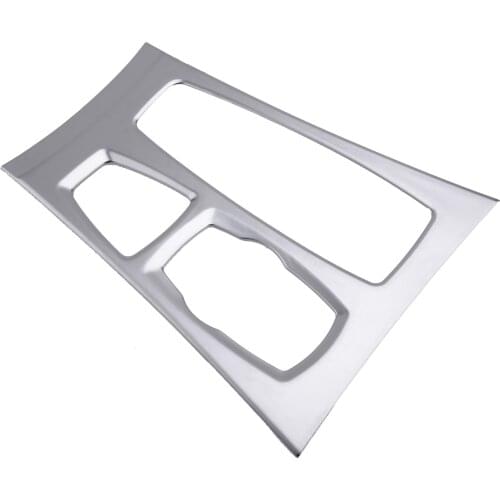 Car Front Console Gear Box Panel Cover Decor ABS Chrome Fit for BMW X5 X6 E70 E71 2008 2009 2010 2011 2012 2013