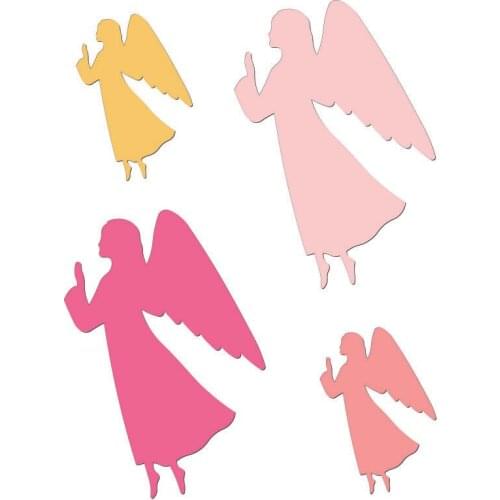 New Angel Wooden Die Scrapbooking C2913 Cutting Dies Multiple Sizes Compatible With Most Die Cutting Machines