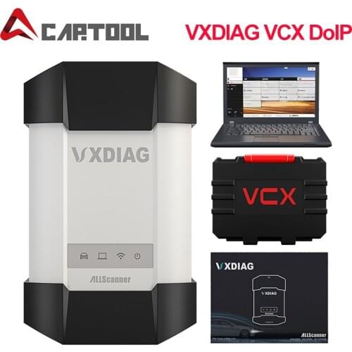 New VXDIAG VCX DoIP OBD2 diagnostic tool For Porsche/Pi-wis III V38.900 obd2 Snanner with Laptop obd II Car diagnosis Tool