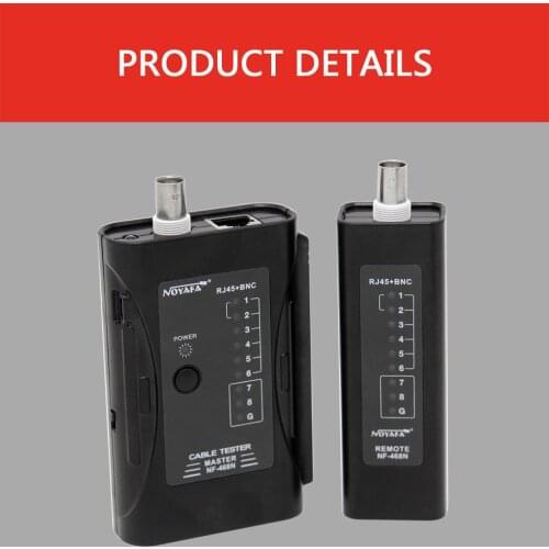 NOYAFA NF-468N Network Cable Tester Lan Cat5 RJ45 Tool Kit Cat-5 Cat-6 Wire Line Test Cat6 Network tools