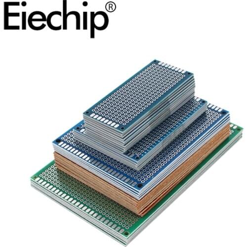 PCB Prototype Board Copper Plate DIY Prototyping Printed Circuit Double Side 3x7 5x7 7x9 8x12 Universal Protoboard Single Side