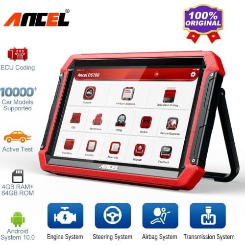Ancel DS700 Auto Diagnostic Scanner OBD 2 ECU Coding Active Test Oil Airbag AFS Reset WIFI Car Diagnosis Tool OBD2 Scanner