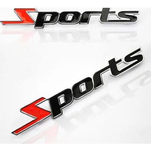 Car styling 3D metal Sports stickers Accessories for Kia Rio K2 K3 K5 K4 Cerato,Soul,Forte,Sportage R,SORENTO,Mohave,OPTIMA