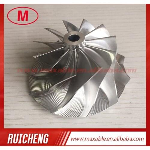 TD05H 18G reverse 50.39/68.01mm 11+0 blades high performance turbo billet/milling compressor wheel for 49378-01520