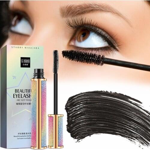 3D Mascara Makeup Lengthening Eyelash Extension Women Waterproof Fast Dry Long-wearing Lasting Mascara Big Eye Cosmetic