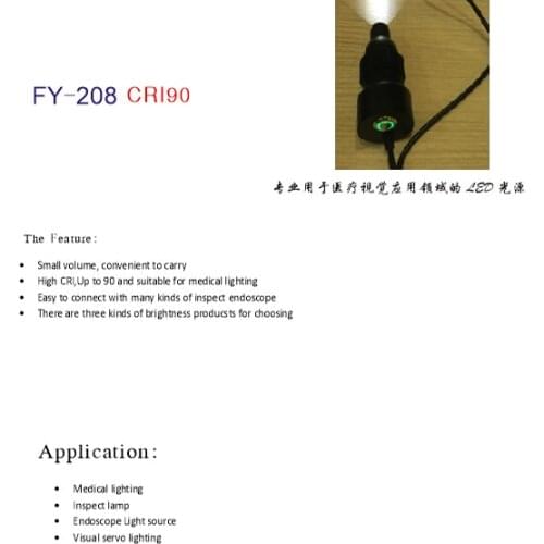 USB Supply ENT Llight source LED portable light source endoscope light source,ENT light /FY208 50pcs/bag free shipping
