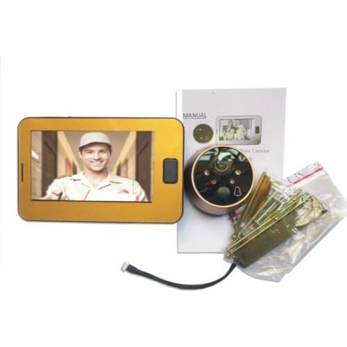 Video Doorbell System Door Intercom Phone 4.3 Inch Weatherproof Night Vision Outdoor Camera And Indoor Monitor Unit