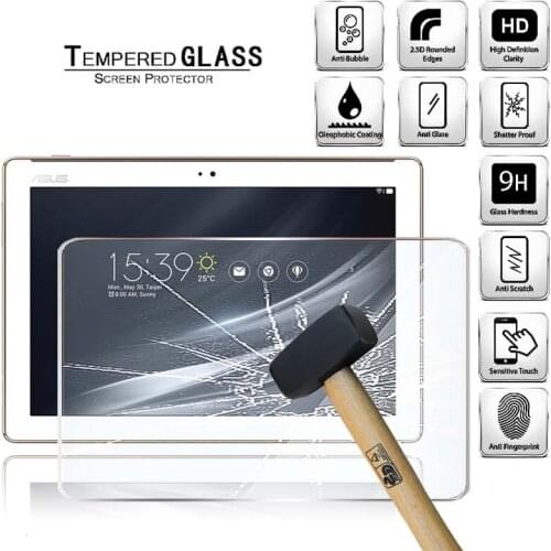 Tablet Tempered Glass Screen Protector Cover for Asus ZenPad 10 Z301MF Full Coverage Anti-Scratch Explosion-Proof Screen