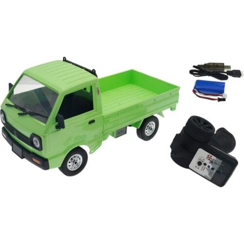 1:10 Scale 4WD RC Truck Toys, Simulation Truck Climbing LED Light, Car Model Toys for Collector Gift