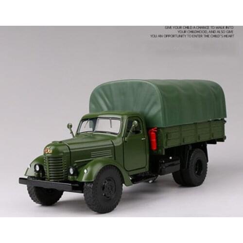1/32 Scale Military Jiefang Ca10 Die-cast Metal High Simulation Car Truck Model Toys Kids Gifts Ornaments Display Collection