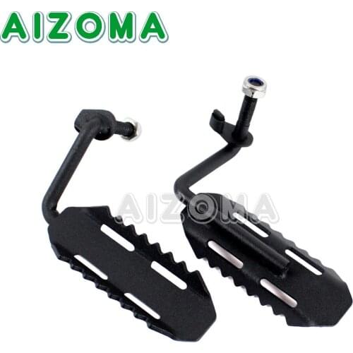 1 Pair Black Exterior Door Hinge Foot Rest Pedals Footpegs For Jeep Wrangler JK 2 Door Unlimited 4 Door 2007-2017