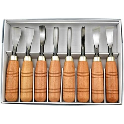 8 In 1 8 Pcs Wood Cutter Wood Carving Tools Woodworking Tool Detail Chisel Home household Multifunction Utility Tool Set