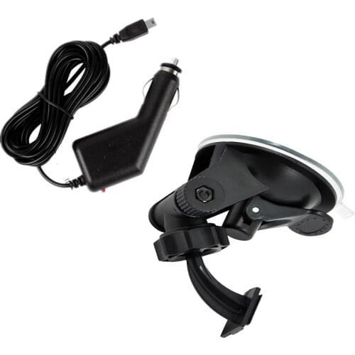 BOBLOV Car Charger and Car Bracket Set For WA7-D Body Police Camera