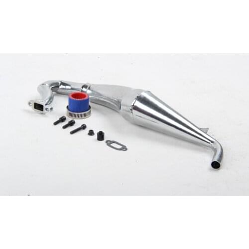 Dominant V2 Rear Exhaust High Speed Tube Pipe for Losi 5T