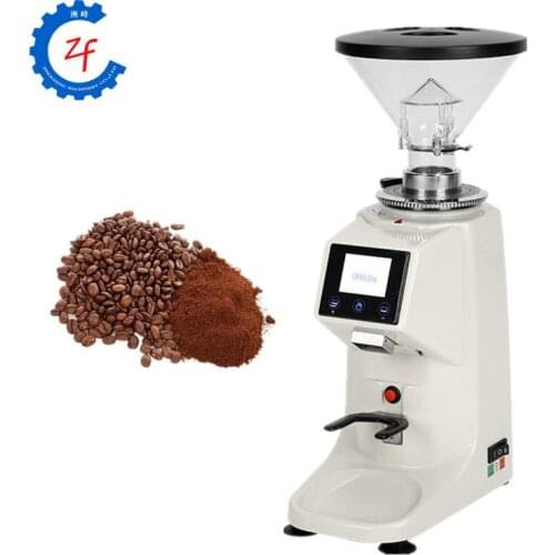 Electric coffee quantitative grinder commercial electric espresso coffee grinder with LCD screen coffee beans grinding machine
